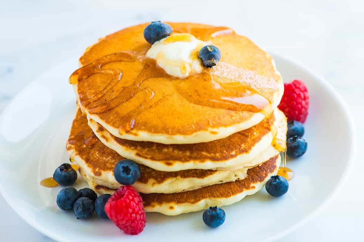 The Easiest Fluffy Pancakes Recipe: Ditch the Mix for Homemade Goodness